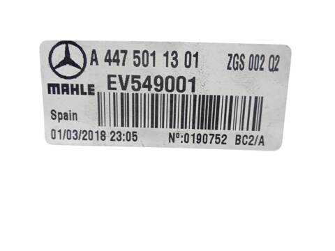 Intercooler Mercedes Marco Polo 220 CDI 4-MATIC 447.703 447.813)