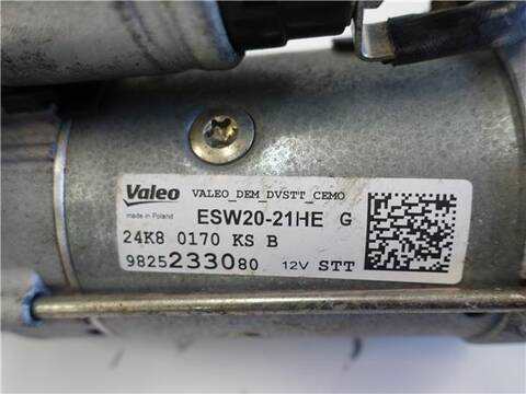 Foto 3ª: Motor de Arranque Peugeot 5008 1.5 GT 131CV 96KW [YH01] (2018)