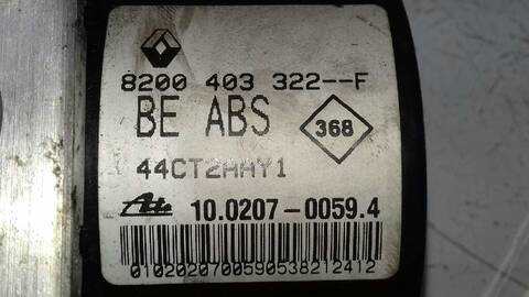 Foto 3ª: Abs Renault Twingo 1.5 DCI DIESEL 64CV 47KW [K9K17] (2008)