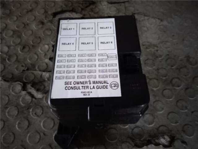 Caja Reles Fusibles Ford Windstar 3.0 BÁSICO (1999- ) [3.0 LTR. - 108 KW V6 CAT]