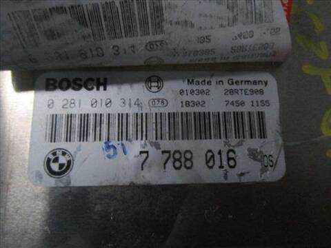 Foto 2ª: Centralita Motor ECU Bmw Serie 3 315 3.0 330XD BERLINA 184CV 135KW [30-6D-1 D] (2001)