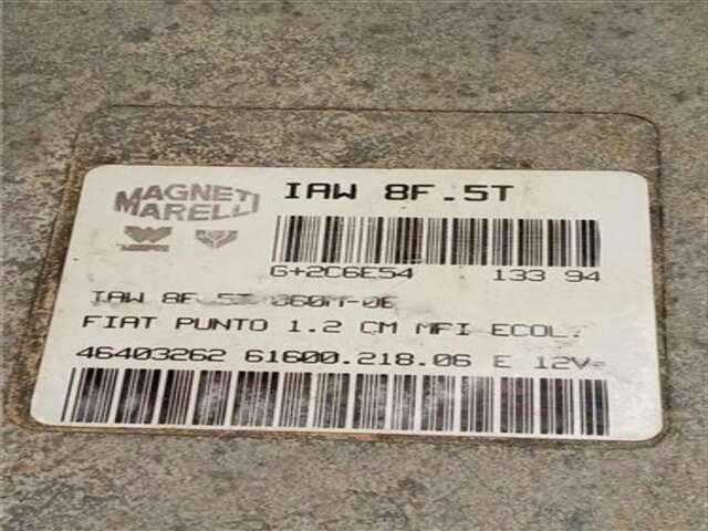 Foto 2ª: Centralita Motor ECU Fiat Punto 1.2 8V 60CV 44KW 176B4000 [176 B4.000]