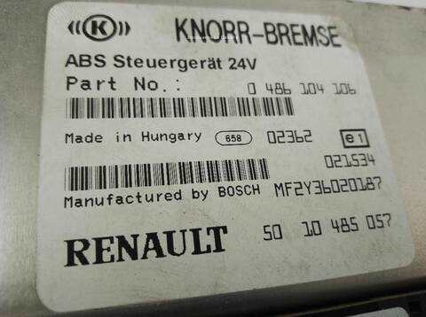 Foto 3ª: Centralita Motor ECU Renault Premium DISTRIBUTION 270.18 (1996)