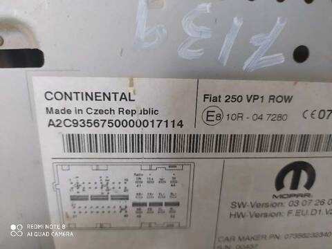 Foto 4ª: Sistema Audio Radio CD Citroen Jumper 30 L1H1 LIVE HDI 130 130CV 96KW [4H03] (2015)