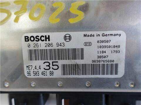 Foto 3ª: Centralita Motor ECU Peugeot 307 1.6 XR 109CV 80KW [NFU (TU5JP4)] (2003)