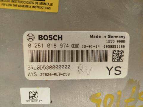 Foto 4ª: Centralita Motor ECU Honda Accord 2.2 I-DTEC CU3) 150CV 110KW [N22B1] (2012)