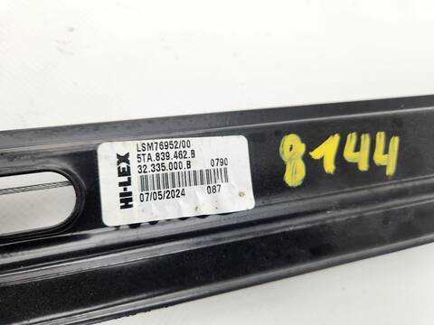 Foto 2ª: Elevalunas Manual Trasero Derecho Volkswagen Touran LIFE 149CV 110KW [DXPA] (2024)