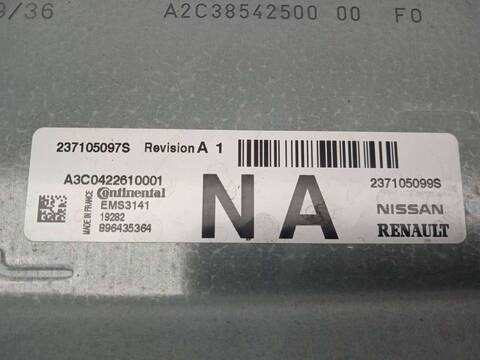 Foto 3ª: Centralita Motor ECU Renault Clio INTENS 101CV 74KW [H4D460] (2020)