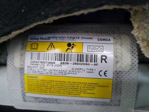 Foto 2ª: Airbag Cortina Delantero Derecho Ford Ranger 2.0 ECOBLUE 4X4 213CV 157KW [T20DD0J,YN2X] (2020)