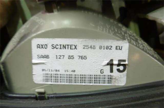 Foto 3ª: Piloto Portón Izquierdo Saab 9-3 1.9 TID LINEAR (I/D) [1.9 LTR. - 110 KW TID CAT] BERLINA (2003-_) [Z19DTH]
