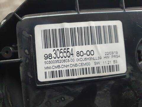 Foto 3ª: Cuadro de Instrumentos Peugeot 3008 ALLURE 131CV 96KW [YH01] (2019)