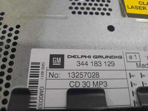 Foto 3ª: Sistema Audio Radio CD Opel Corsa 1.3 16V CDTI 75CV [Z13DTH] (2006)