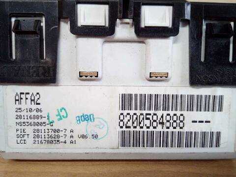 Foto 2ª: Pantalla Multifuncion Renault Master 99CV 73KW