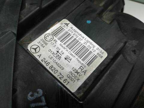 Foto 2ª: Faro Derecho Mercedes Clase B 150 270910 (2012)