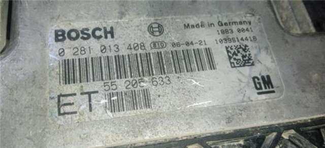 Centralita Motor ECU Opel Vectra 1.9 CDTI
