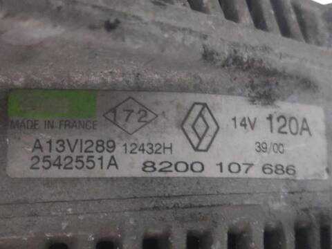 Foto 2ª: Alternador Renault Scenic 1.9 DCI JA05 JA1F) (1999)