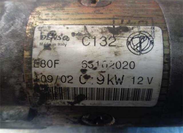 Foto 3ª: Motor de Arranque Fiat Punto 1.2 G 16V [188 A5.000]