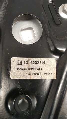 Foto 4ª: Elevalunas Eléctrico Trasero Izquierdo Opel Astra 1.9 DIESEL [Z19DTH] (2008)