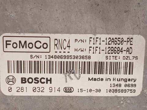 Foto 4ª: Centralita Motor ECU Ford Focus TITANIUM 120CV 88KW [XWDA] (2016)