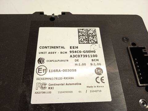 Foto 4ª: Centralita Motor ECU Kia Niro 1.6 GDI HYBRID 141CV 104KW [G4LE] (2021)