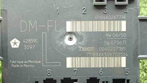 Foto 3ª: Centralita Motor ECU Jeep Cherokee 2.8 CRD 4X4 177CV 130KW [ENS] (2008)