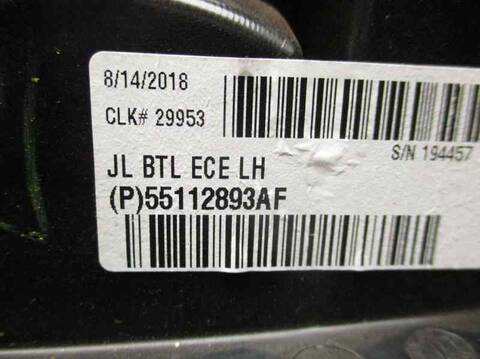 Foto 3ª: Piloto Trasero Izquierdo Jeep Wrangler VERSION INDEFINIDA (2018)