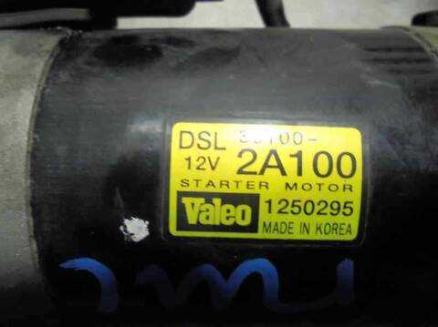 Foto 2ª: Motor de Arranque Kia Rio 1.5 CRDI ACTIVE 110CV 81KW [D4FA] (2006)