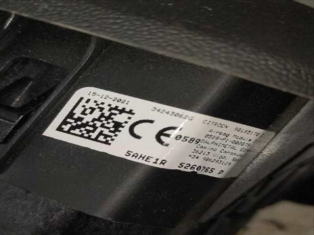 Foto 3ª: Airbag Delantero Izquierdo Citroen Berlingo 1.5 BLUEHDI 100 (2018)