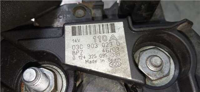 Alternador Audi A3 1.6 FSI AMBIENTE [1.6 LTR. - 85 KW 16V FSI]