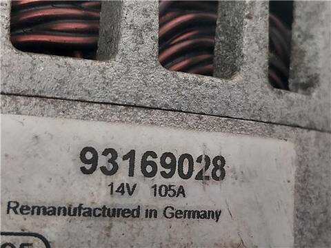 Foto 2ª: Alternador Opel Zafira 1.9 COSMO 150CV 110KW [Z 19 DTH] (2005)