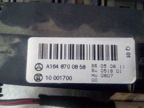 Mando Climatizador Mercedes Clase ML 300 3.0 CDI W164) 224CV 165KW AUT. OM642