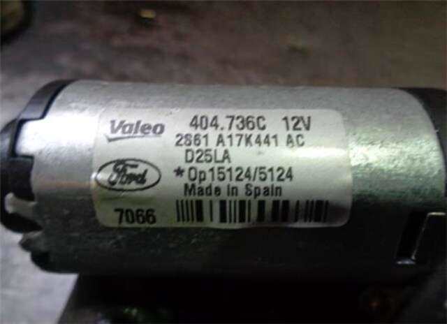 Foto 2ª: Motor Limpia Delantero Ford Fiesta 1.6 KEDUMMIES [1.6 LTR. - 66 KW TDCI CAT] [HHJB]