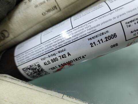 Foto 3ª: Airbag Cortina Delantero Derecho Audi Q7 3.0 TDI 233CV 171KW [BUG] (2006)