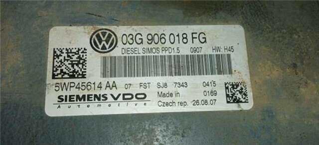 Centralita Motor ECU Volkswagen Passat 2.0 TDI 16V