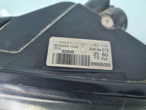 Foto 4ª: Faro Izquierdo Peugeot 1007 URBAN 68CV 50KW (2007)