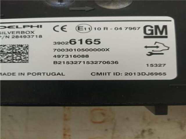 Foto 2ª: Centralita Motor ECU Opel Astra 1.6 BUSINESS [1.6 LTR. - 81 KW CDTI DPF] [B16DTE]