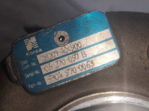 Turbocompresor Kia Carnival J3