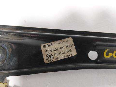 Foto 3ª: Elevalunas Eléctrico Delantero Izquierdo Volkswagen Golf 2.0 TDI 150CV (2012)