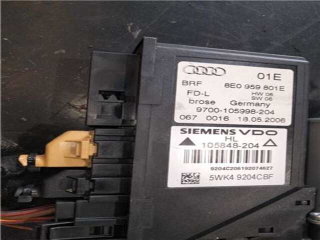 Foto 2ª: Elevalunas Eléctrico Trasero Izquierdo Audi A4 2.0 TDI [2.0 LTR. - 103 KW TDI] [BRE]