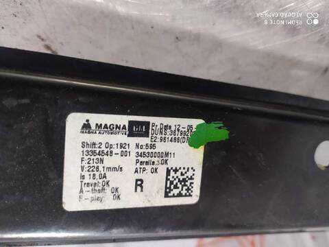 Foto 4ª: Elevalunas Eléctrico Delantero Derecho Opel Meriva SELECTIVE 95CV 70KW [A13DTE] (2014)