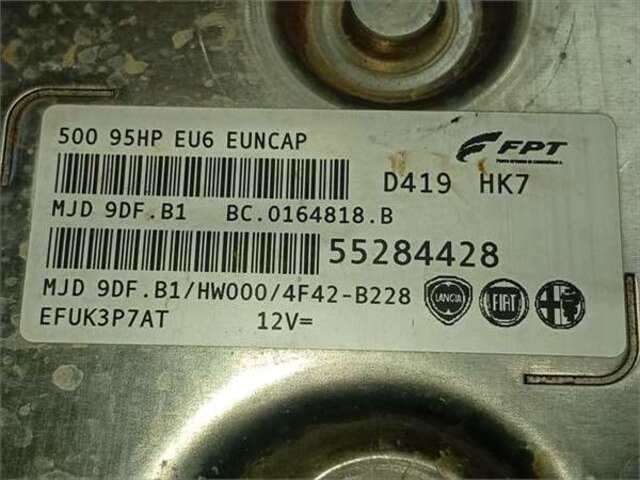 Centralita Motor ECU Fiat 500 FIAT 500