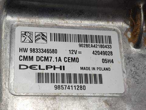 Foto 2ª: Centralita Motor ECU Citroen Jumpy CLUB M (1995)