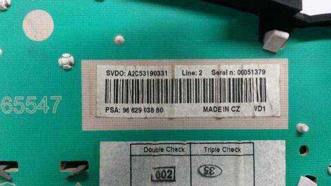 Foto 2ª: Cuadro de Instrumentos Peugeot 207 1.6 16V 120CV 88KW (2006)
