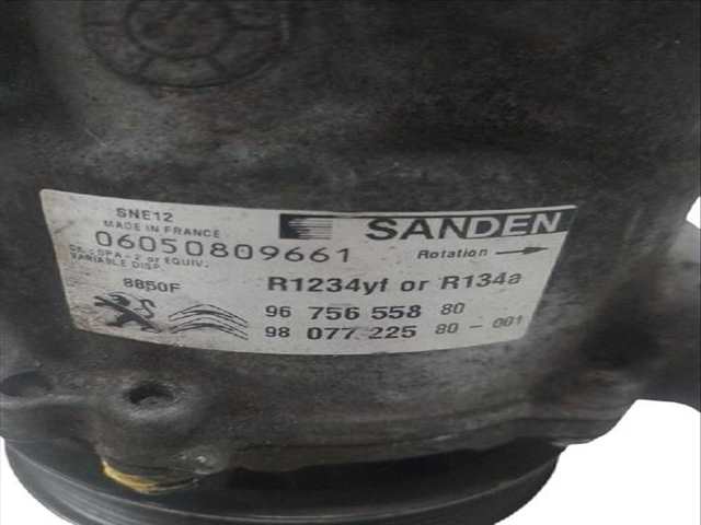 Foto 3ª: Compresor Aire Acondicionado Citroen C4 1.6 BLUEHDI 100 (2014)