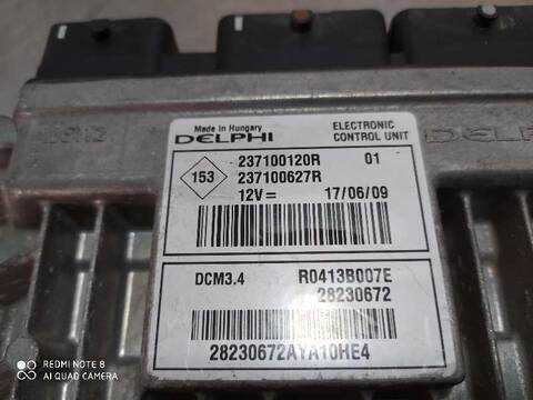 Foto 2ª: Centralita Motor ECU Renault Megane 1.5 DCI DIESEL CAT BERLINA 86CV 63KW III BERLINA 5 P [K9K830] (2009)