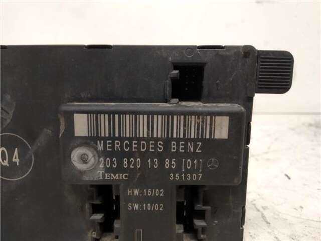 Foto 3ª: Centralita Cierre Centralizado Mercedes Clase C 160 1.8 180 COMPRESSOR (203.046) [1.8 LTR. - 105 KW CAT]