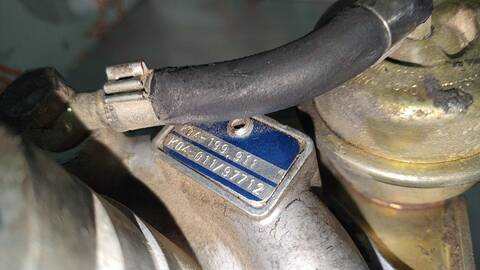 Turbocompresor Citroen Xantia 1.9 TD DHX. D8B - XUD9TE) BERLINA 92CV 68KW