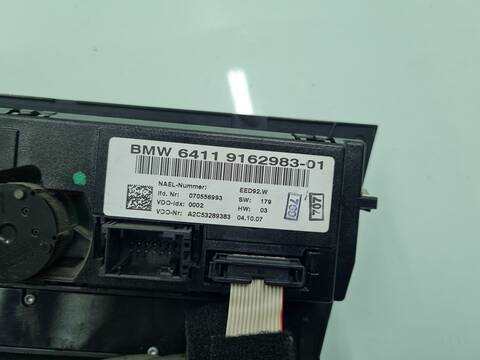 Foto 2ª: Mando Climatizador Bmw Serie 3 315 320D BERLINA 177CV 130KW [N47D20A] (2007)