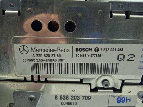 Foto 2ª: Sistema GPS Mercedes Clase C 160 5.0 V8 24V CAT COUPE 306CV 225KW [M113960] (2000)