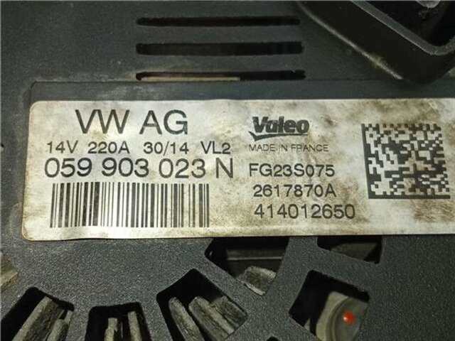 Alternador Porsche Cayenne 3.0 DIESEL [3.0 LTR. - 193 KW TDI CAT]